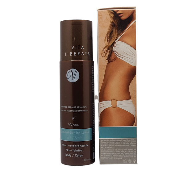Vita Liberata Warm Gradual Build Untinted Self Tan Lotion Light 6.76 oz - Picture 2 of 8